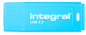 INTEGRAL<br/>cle usb 32go.usb-c 3.2.bleu.