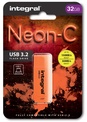 INTEGRAL<br/>cle usb 32go.usb-c 3.2.orange.