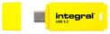 INTEGRAL<br/>cle usb 64go.usb-c 3.2.jaune.