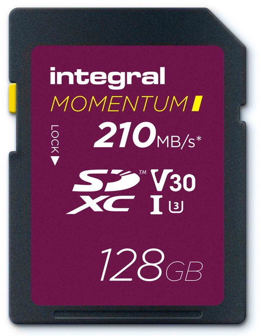 INTEGRAL<br/>SDXC 128G UHS-1 U3 CL10 V30 MOMENTUM I