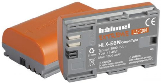 HAHNEL BATTERIE COMPATIBLE EXTREME CANON LPE6NH