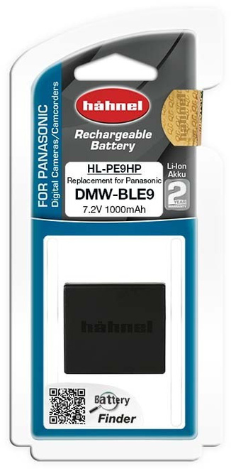 HAHNEL<br/>BATTERIE COMPATIBLE PANASONIC DMW-BLE9