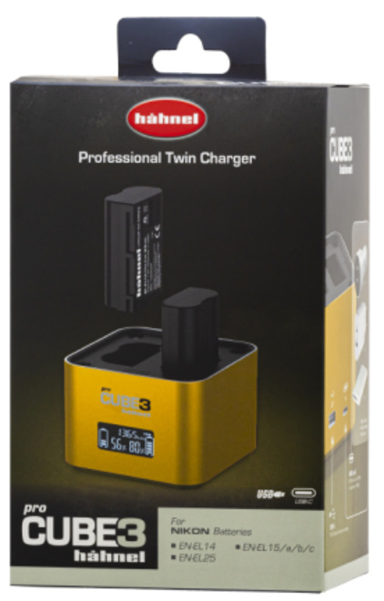 HAHNEL<br/>CHARGEUR PROCUBE 3 NIKON