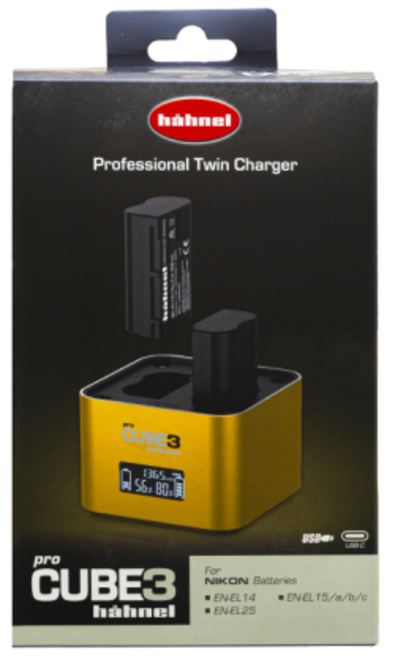 HAHNEL<br/>CHARGEUR PROCUBE 3 NIKON