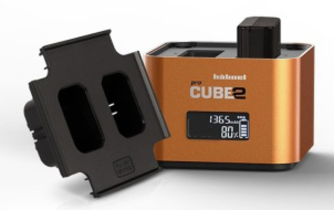 HAHNEL<br/>PLAQUE BATTERIE NP-FW50 PROCUBE 2/3