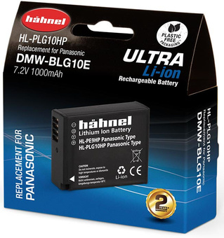 HAHNEL<br/>BATTERIE COMPAT ULTRA PANASONIC BLG10E