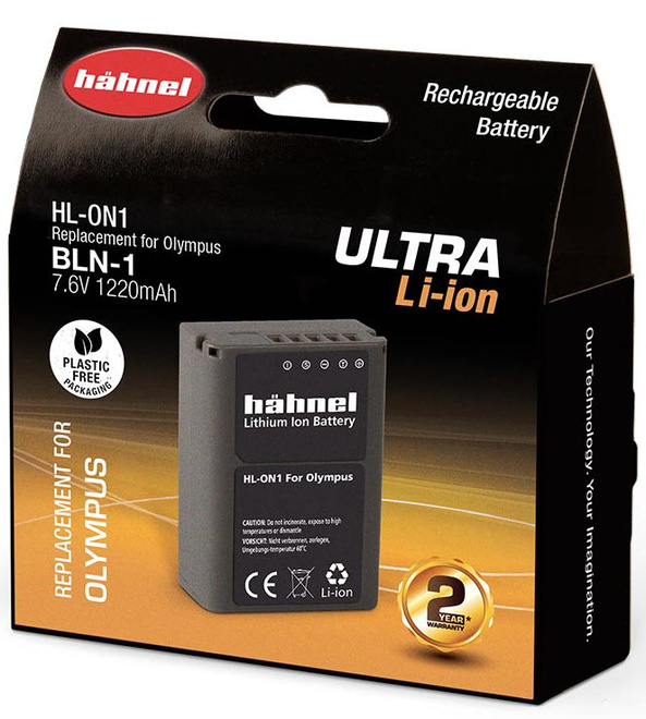 HAHNEL BATTERIE COMPATIBLE OLYMPUS BLN-1 ULTRA