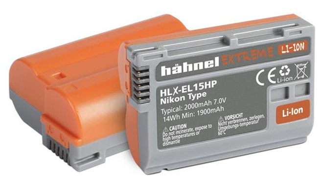 HAHNEL<br/>BATTERIE COMPATIBLE NIKON EN-EL15HP