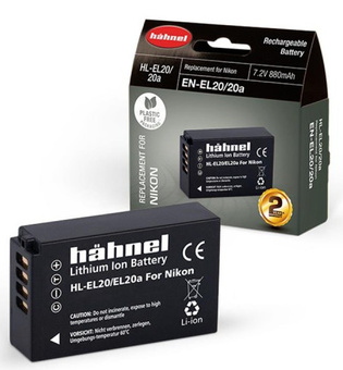 HAHNEL<br/>BATTERIE COMPATIBLE NIKON EN-EL20/20A