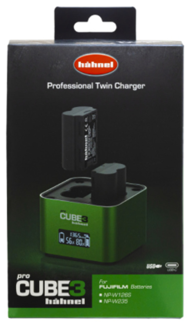 HAHNEL<br/>CHARGEUR PROCUBE 3 FUJIFILM