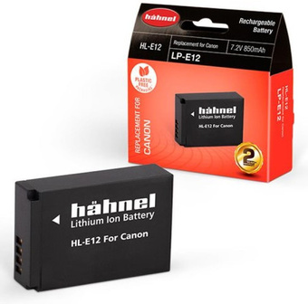 HAHNEL<br/>BATTERIE COMPATIBLE CANON LP-E12