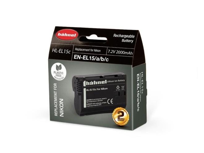 HAHNEL<br/>BATTERIE HL-EL15C COMPATIBLE NIKON