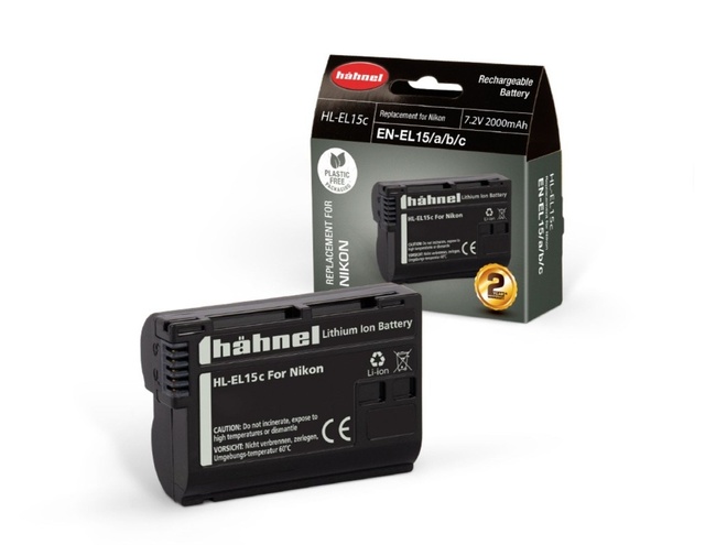 HAHNEL<br/>BATTERIE HL-EL15C COMPATIBLE NIKON