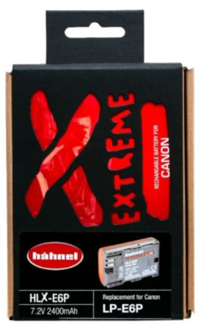HAHNEL<br/>HLX-E6P EXTREME BATTERIE CANON 2400 MAH