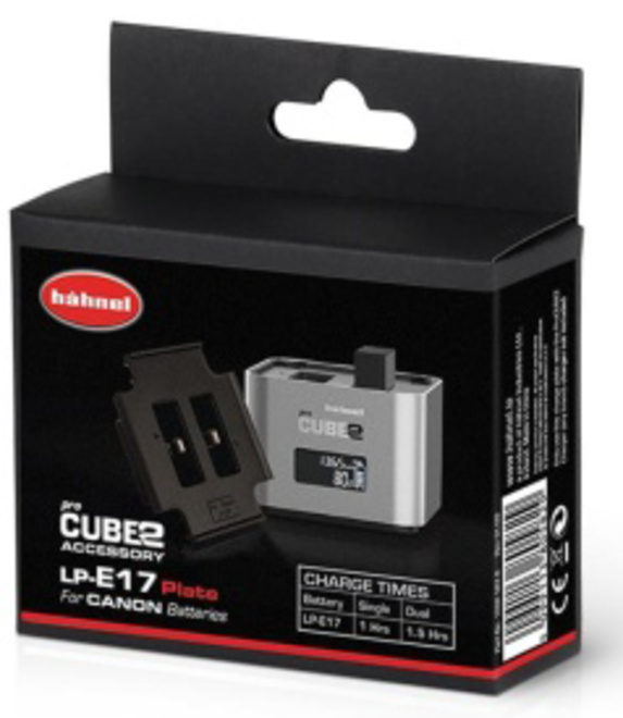 HAHNEL<br/>PLAQUE BATTERIE LP-E17 PROCUBE 2/3