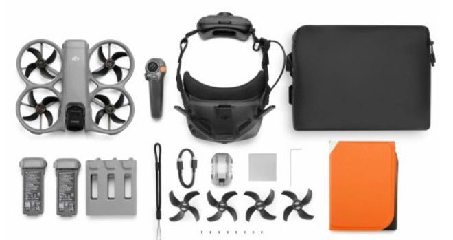 DJI<br/>AVATA 360 MOTION GOGGLES N3 ET RC M3