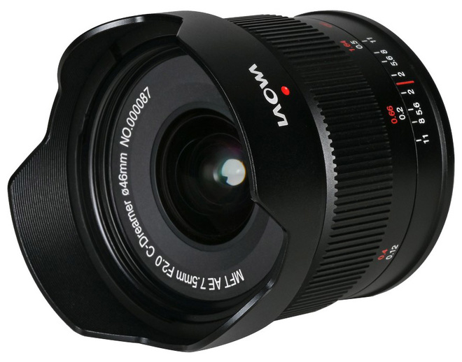 LAOWA<br/>7.5/2 AUTO APERTURE MFT