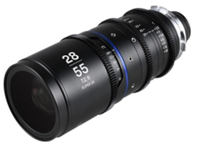 LAOWA<br/>28-55MM T/2.9 ZOOM ANAMORPHIQUE BLEU