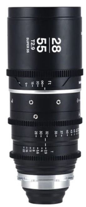 LAOWA<br/>28-55MM T/2.9 ZOOM ANAMORPHIQUE ARGENT