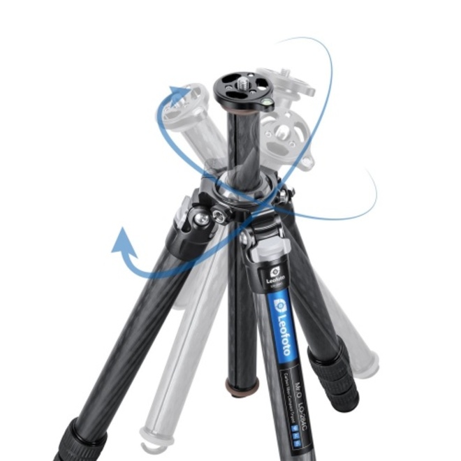 LEOFOTO<br/>LO-284C TREPIED CARBONE O-SERIE