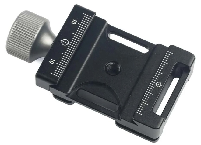 LEOFOTO<br/>PINCE A VIS DC-38Q + PLATEAU BPL-50N