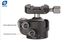 LEOFOTO<br/>ROTULE LH-40 + PLATEAU QP-70