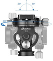 LEOFOTO<br/>VH-10 TETE MONOPODE