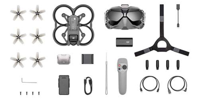 DJI<br/>DRONE AVATA FLY SMART COMBO
