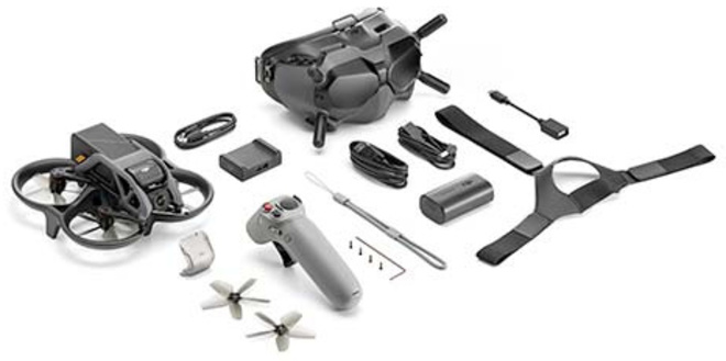 DJI<br/>DRONE AVATA FLY SMART COMBO
