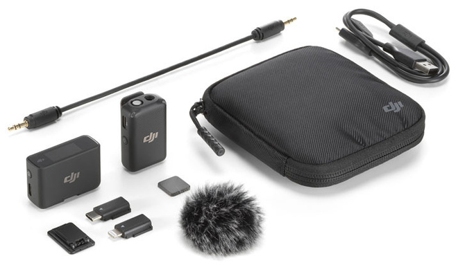 DJI<br/>MICROPHONE MIC - 1 TX + 1 RX
