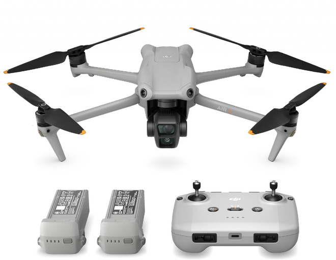 DJI DRONE AIR 3 FLY MORE COMBO + RC-N2