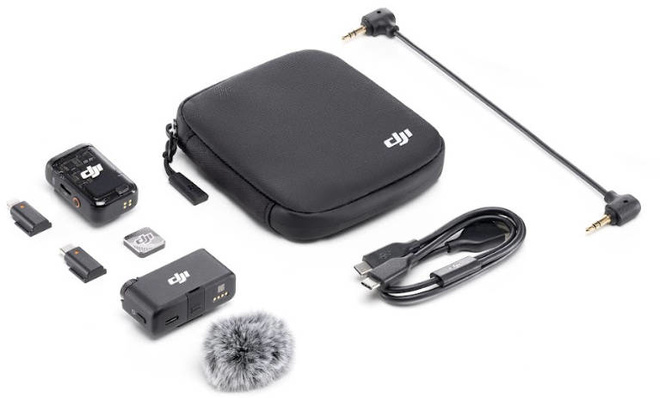 DJI<br/>MICROPHONE MIC - 2 1RX + 1 TX