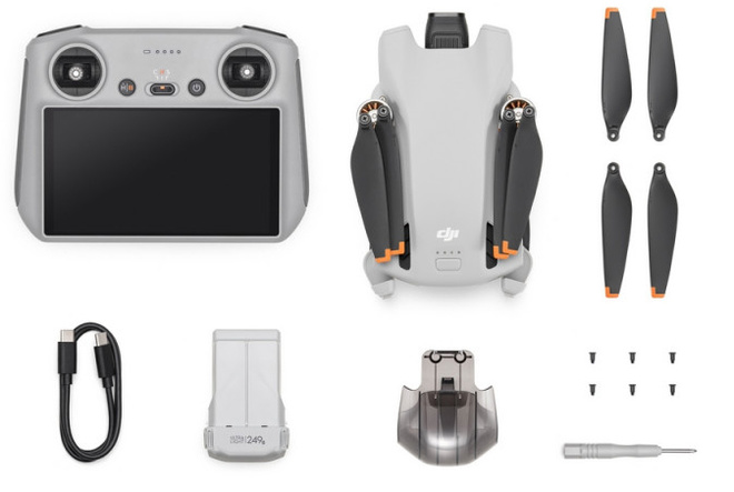 DJI<br/>DJI MINI 3 + RADIOCOMMANDE RC