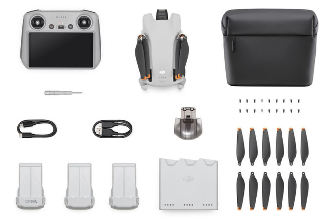 DJI<br/>DJI MINI 3 + DJI RC FLY MORE COMBO