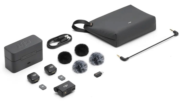 DJI<br/>DJI MIC MINI 2 TX + 1 RX + ETUI CHARGE