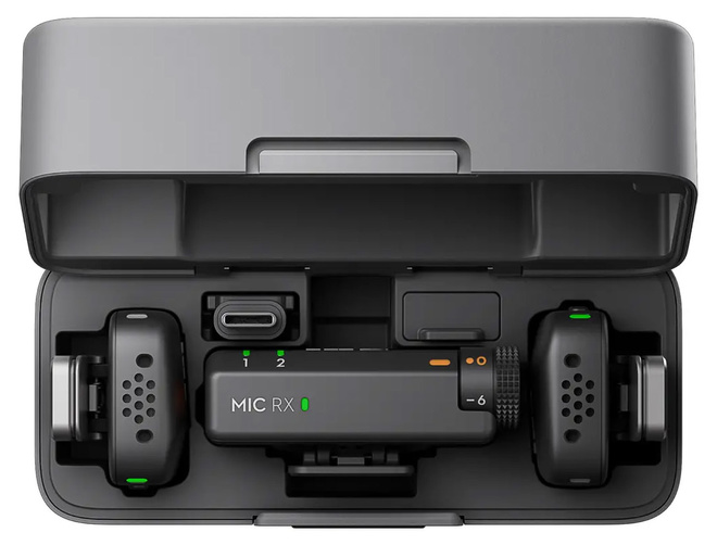 DJI<br/>DJI MIC MINI 2 TX + 1 RX + ETUI CHARGE