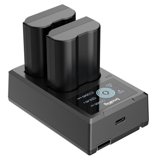 FEELWORLD<br/>SMALLRIG 3820 BATTERIE+CHARGEUR EN-EL15