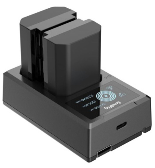 SMALLRIG<br/>3824B - BATTERIE NP-FZ100 x2 + CHARGEUR