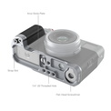 FEELWORLD<br/>SMALLRIG 4555 POIGNEE POUR X100VI ARGENT