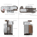 FEELWORLD<br/>SMALLRIG 4557 CAGE RETRO POUR X100VI