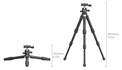 FEELWORLD<br/>SMALLRIG 5026 TREPIED POCKET CARBONNE