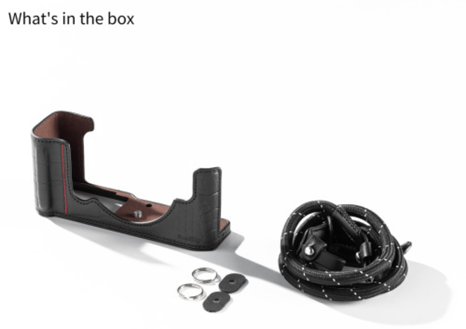 SMALLRIG<br/>5095 - ETUI CUIR NOIR POUR ZF