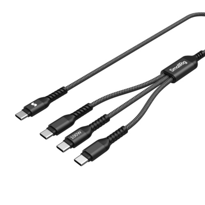 SMALLRIG<br/>5079 - CABLE ALIMENTATION USB-C 3 EN 1