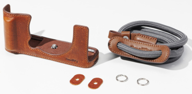 FEELWORLD<br/>SMALLRIG 5449 KIT ETUI CUIR MARRON X-E5