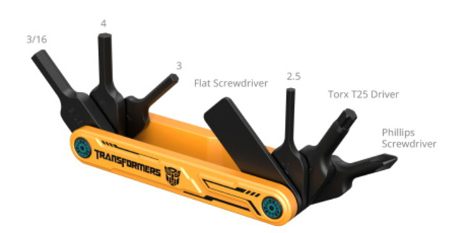 SMALLRIG<br/>5517 - KIT MULTI OUTIL BUMBLE BEE