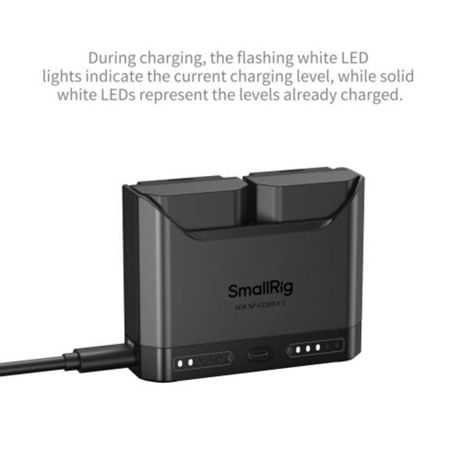 SMALLRIG<br/>5489 - CHARGEUR BATTERIE NP-FZ100