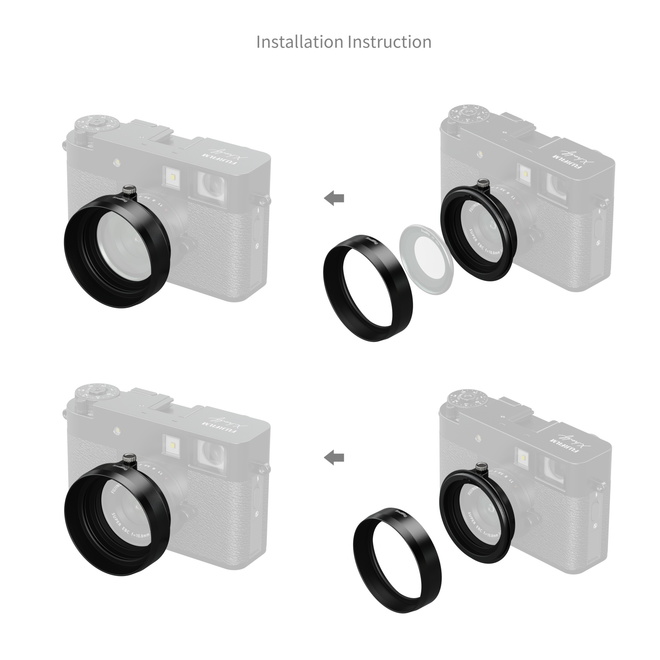 SMALLRIG<br/>5709 - PARE-SOLEIL POUR X HALF