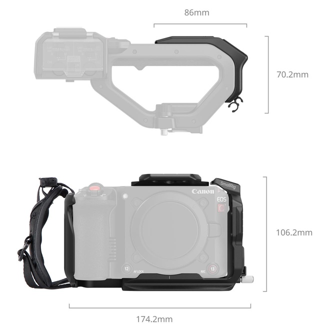 SMALLRIG<br/>5657 - CAGE KIT POUR EOS C50