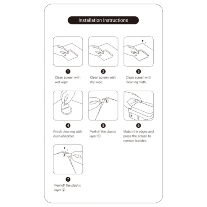 SMALLRIG<br/>5817 - ECRAN PROTECTION DJI OSMO NANO