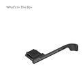 SMALLRIG<br/>5688 - POIGNEE DE POUCE BK RICOH GR IV